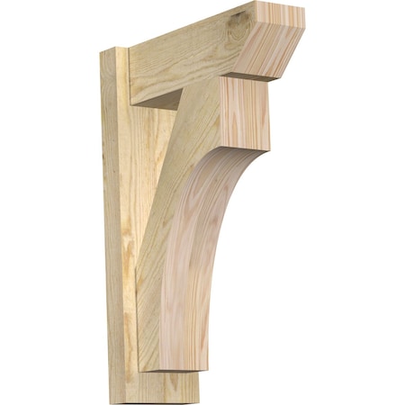 Ekena Millwork Westlake Slat Rough Sawn Outlooker, Douglas Fir, 6"W x 16"D x 24"H OUT06X16X24WTL06RDF